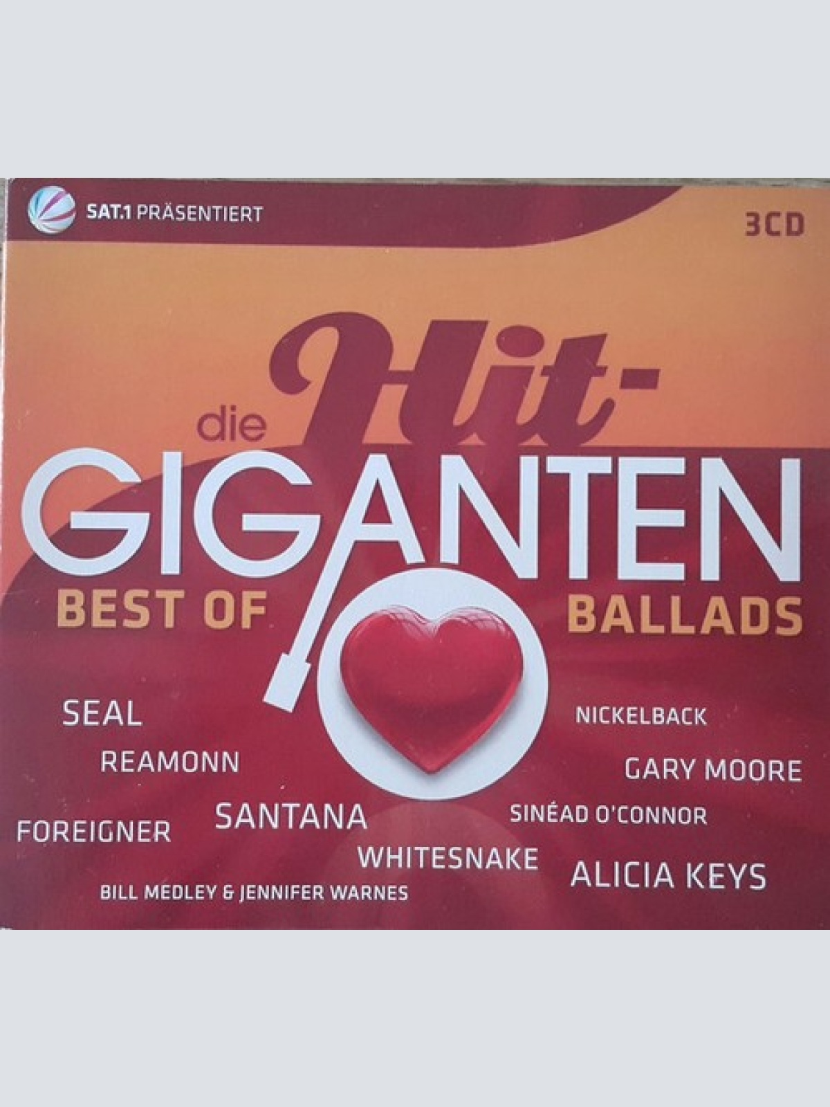 3xCD, Comp Various - Die Hit-Giganten - Best Of Ballads