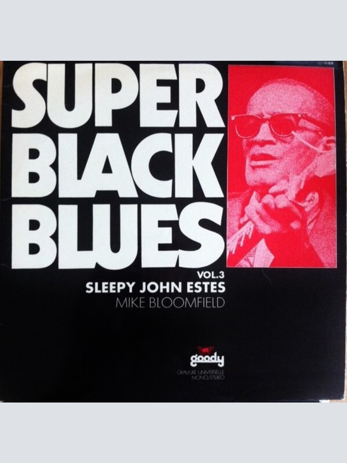 LP, Album, RE Sleepy John Estes - Super Black Blues Vol. 3