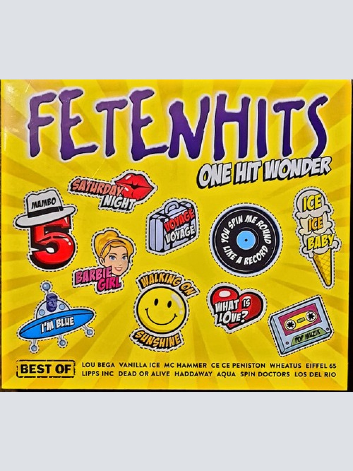 3xCD, Comp Various - Fetenhits - One Hit Wonder - Best Of