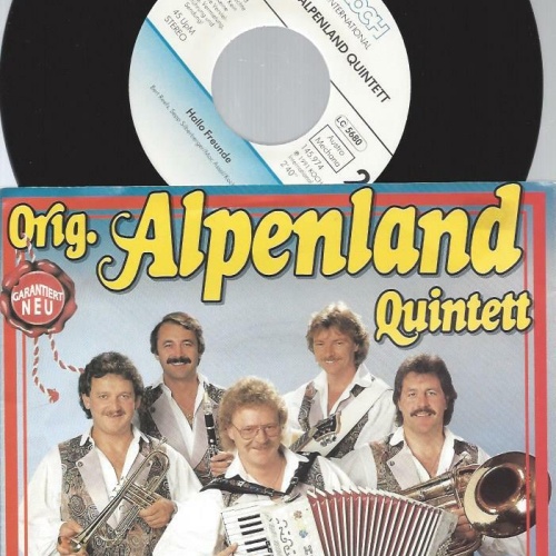 7"  Orig. Alpenland Quintett – Ein Kleines Kompliment