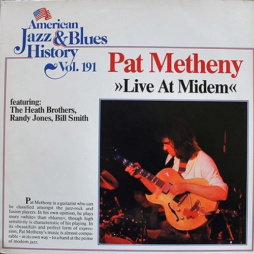 LP Pat Metheny - Live At Midem