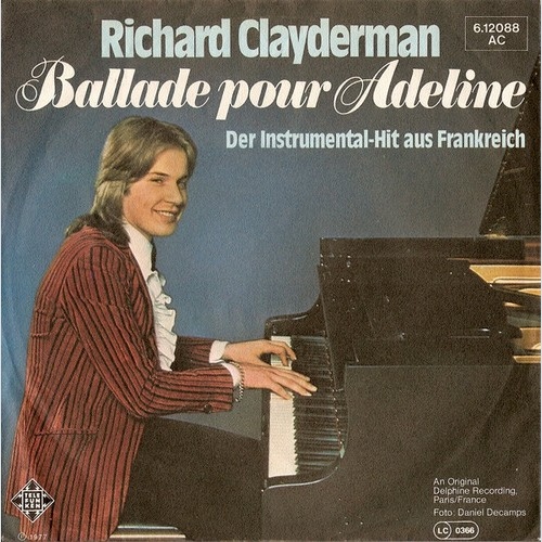 7", Single Richard Clayderman - Ballade Pour Adeline