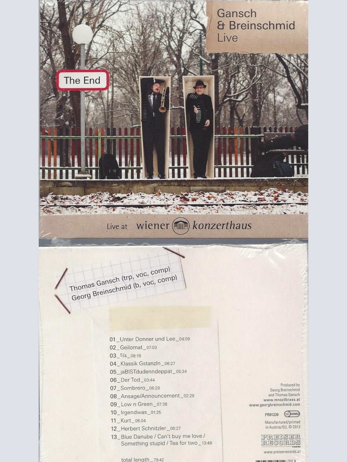 CD--Gansch & Breinschmid Live - Live at Wiener Konzerthaus