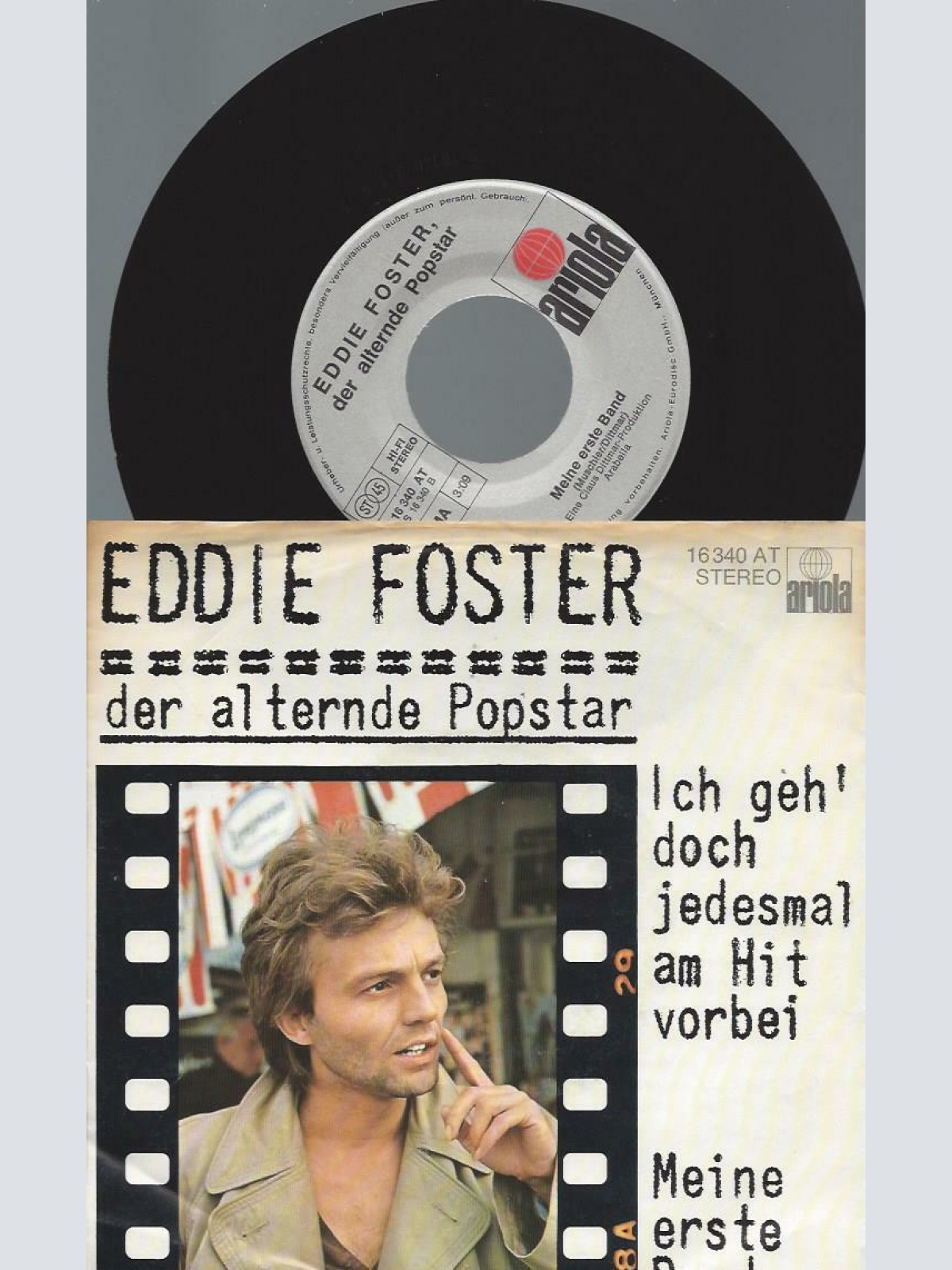 7" Eddie Foster,  – Ich Geh' Doch Jedesmal Am Hit Vorbei