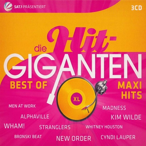 3xCD, Comp Various - Die Hit-Giganten - Best Of Maxi Hits