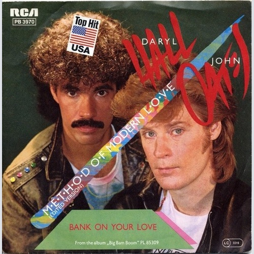 7", Single Daryl Hall / John Oates* - M·e·t·h·o·d O·f Modern L·o·v·e (Edited ...
