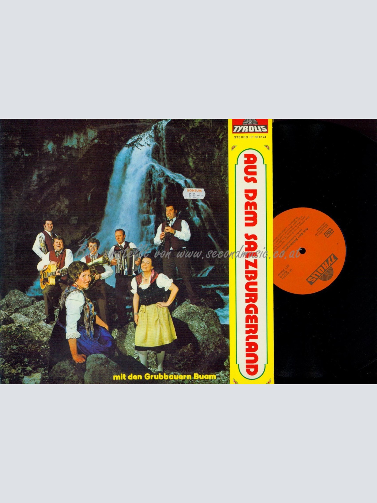 LP-AUS DEM SALZBURGERLAND MIT DEN GRUBBAUERN BUAM