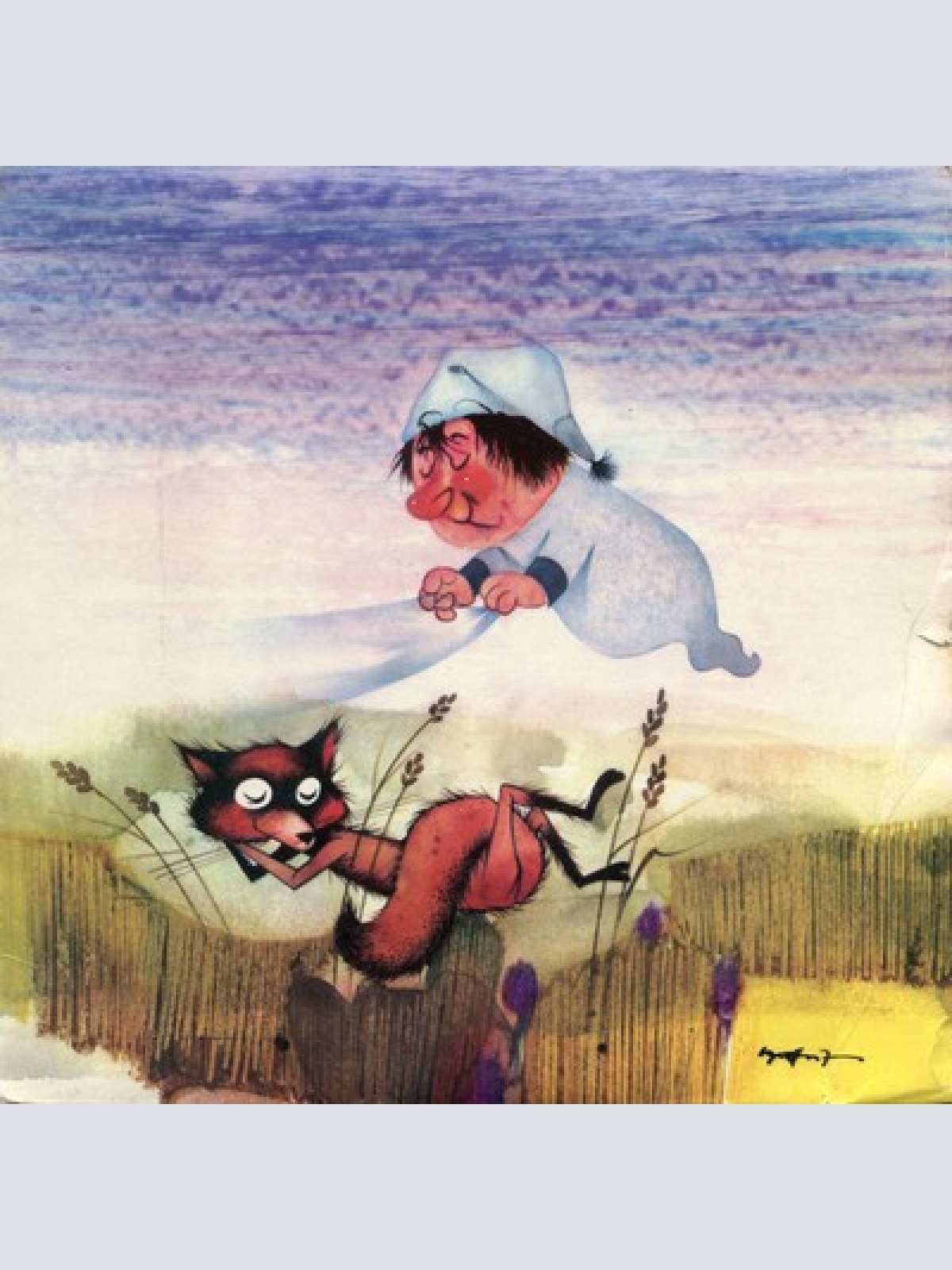 7", EP Various - Der Sandmann Heißt Jetzt Nodiman - Schlafmittel Und Psychose...