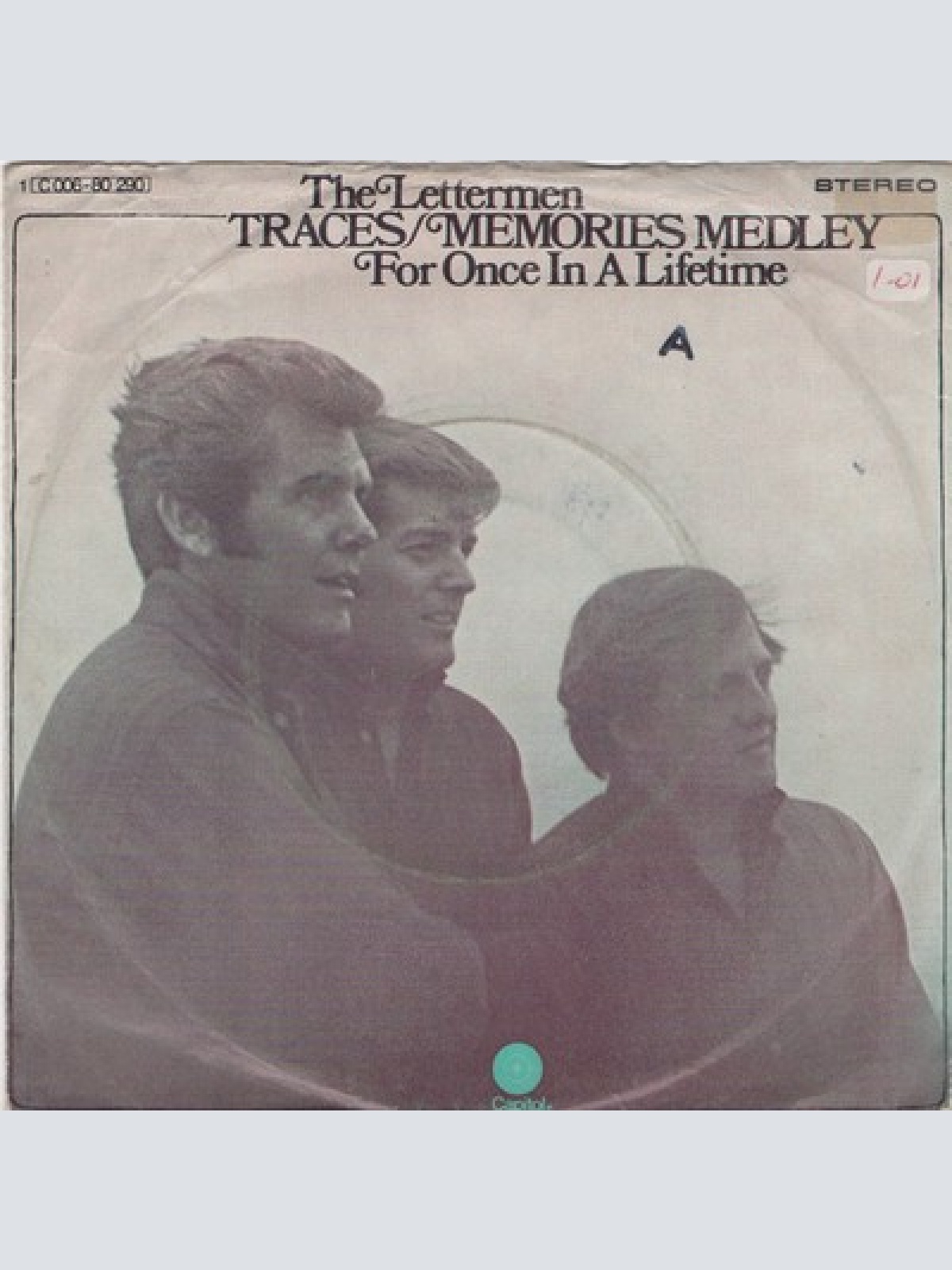7", Single The Lettermen - Traces / Memories Medley