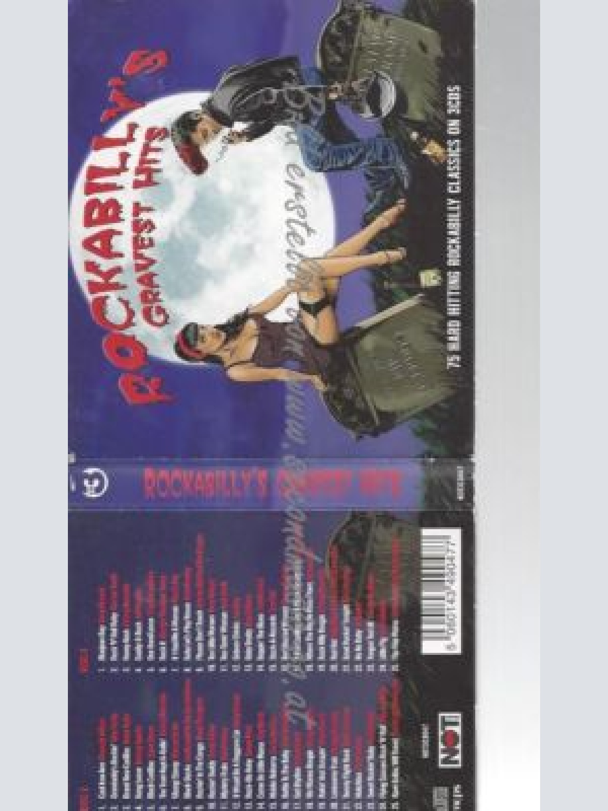 CD--VARIOUS ARTISTS--    ROCKABILLY'S GRAVEST HITS