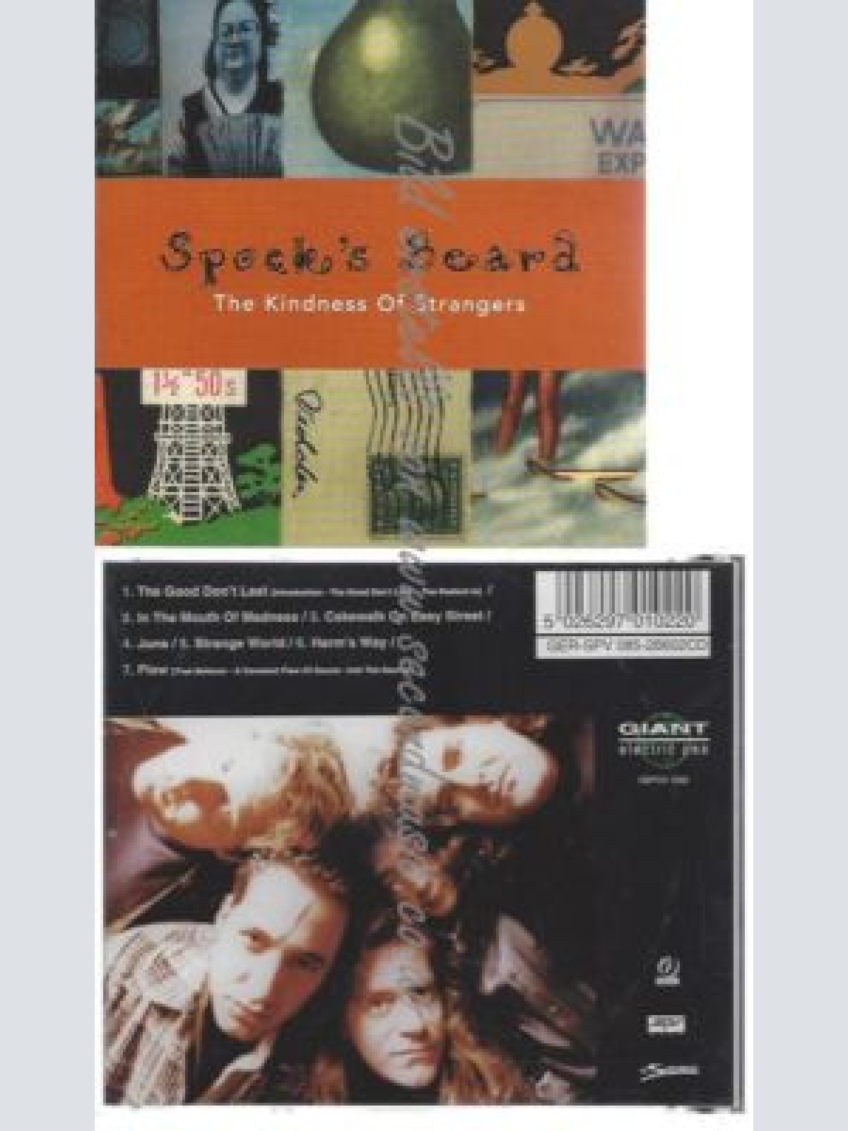 CD--SPOCK'S BEARD--    THE KINDNESS OF STRANGERS