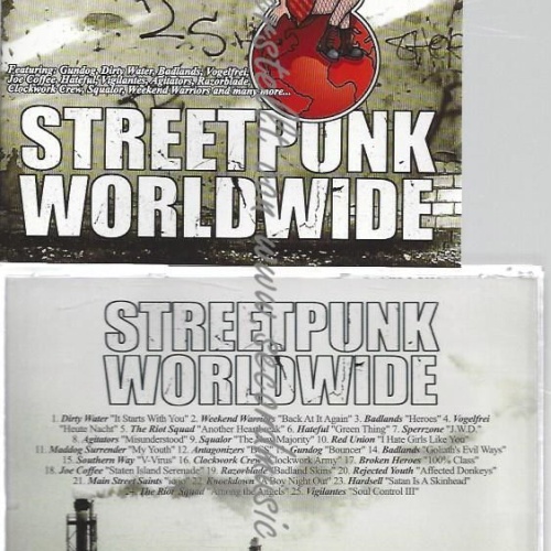 CD--VARIOUS ARTISTS--    STREETPUNK WORLDWIDE |