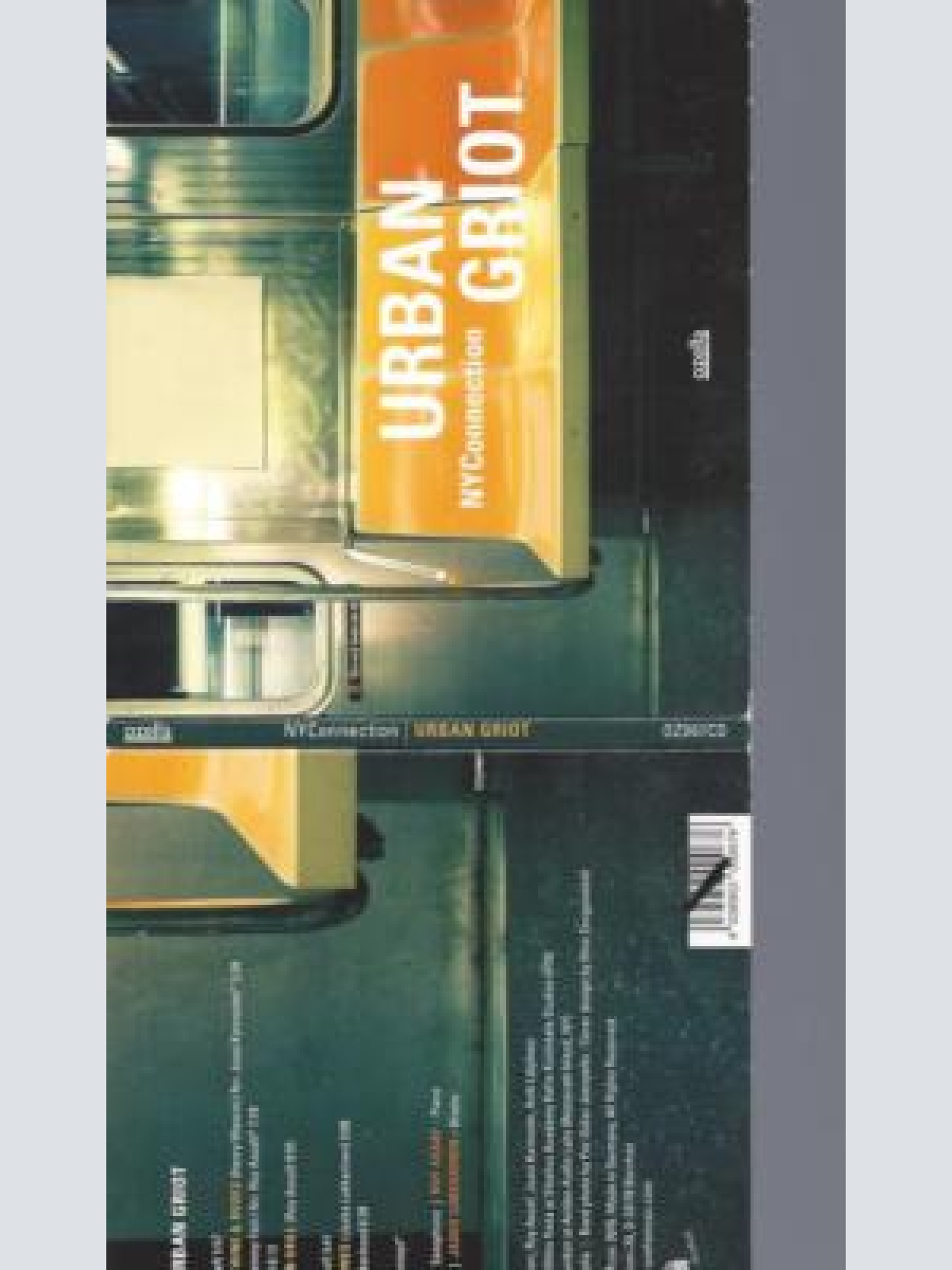 CD-- NY Connection  Urban Griot // PROMO