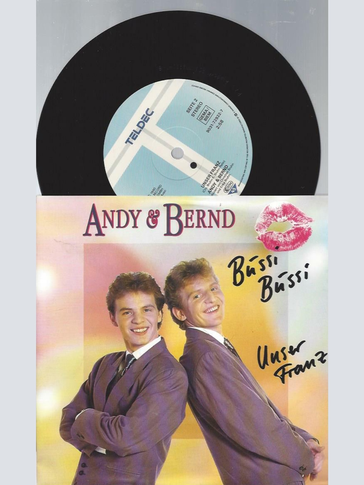 7" Andy & Bernd – Bussi Bussi