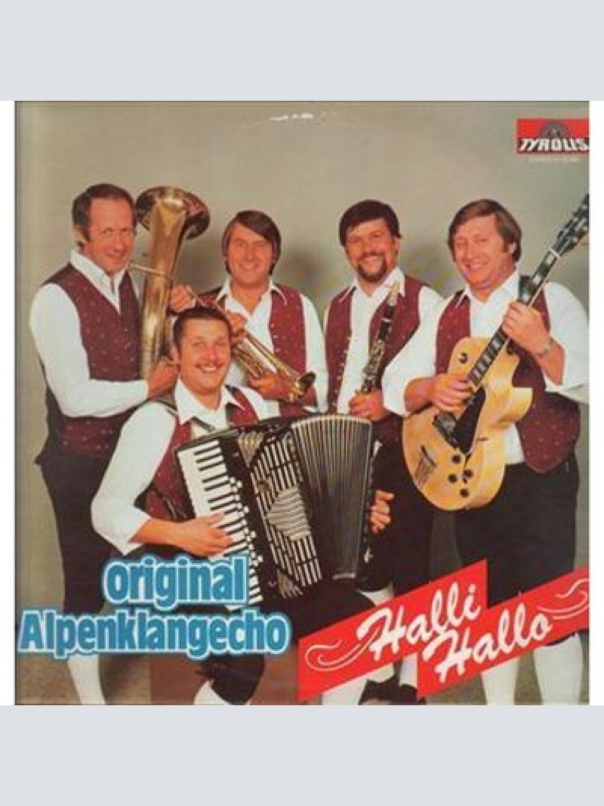 LP Original Alpenklangecho - Halli Hallo