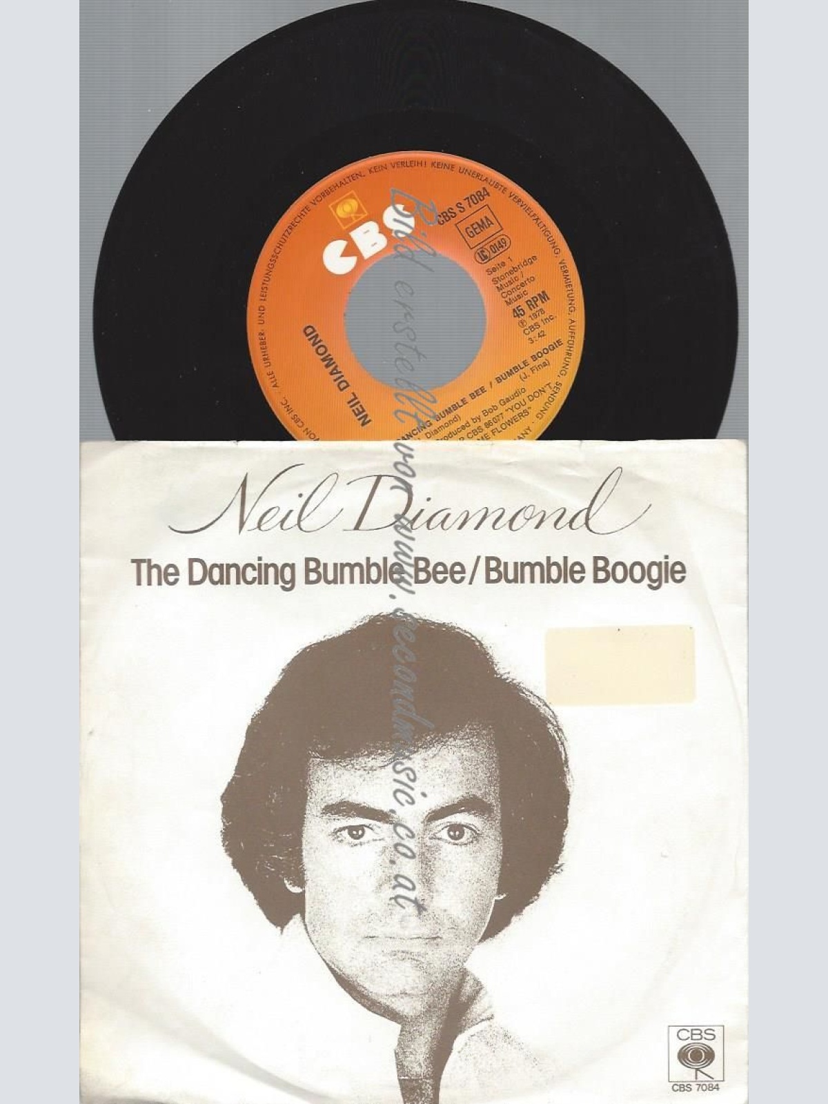 7"   Neil Diamond  The Dancing Bumble Bee