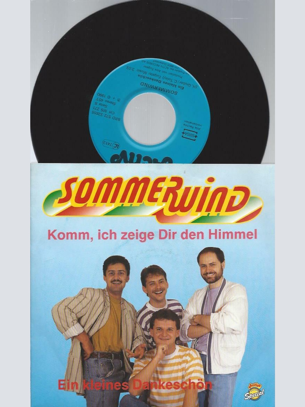 7" Sommerwind – Komm, Ich Zeige Dir Den Himmel