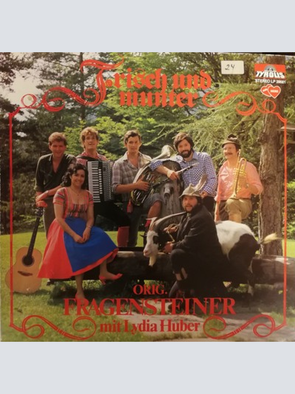 LP, Album Orig. Fragensteiner* Mit Lydia Huber - Frisch Und Munter