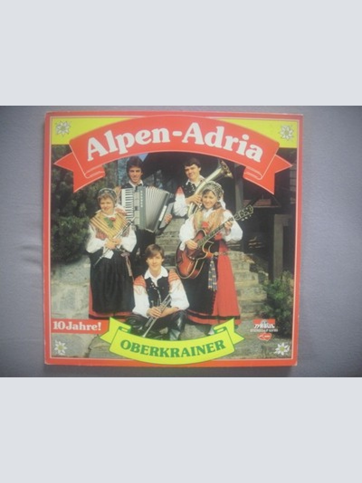 LP, Album Oberkrainer Sextett Alpen-Adria - 10 Jahre