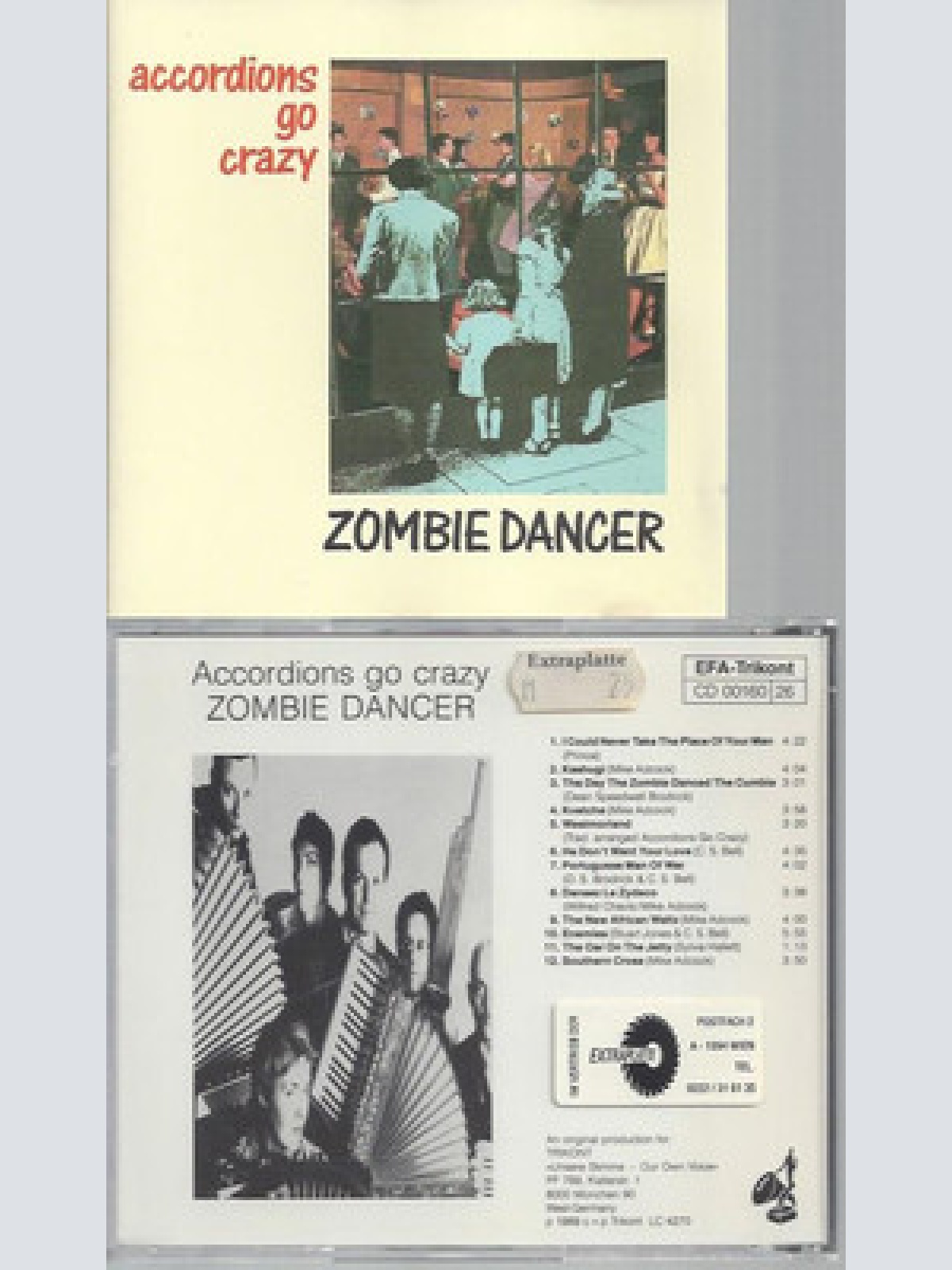 CD--ACCORDIONS GO CRAZY ZOMBIE DANCER