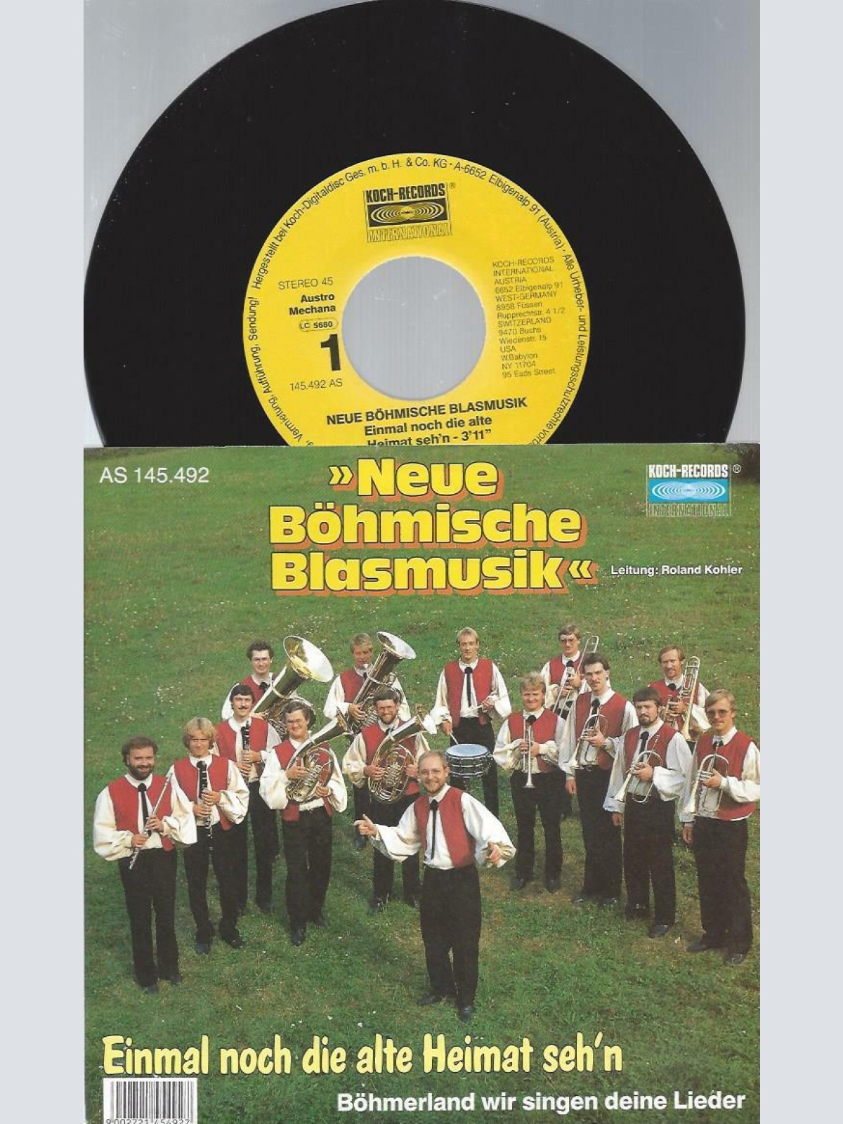7" Neue Böhmische Blasmusik – Einmal Noch Die Alte Heimat Seh'n