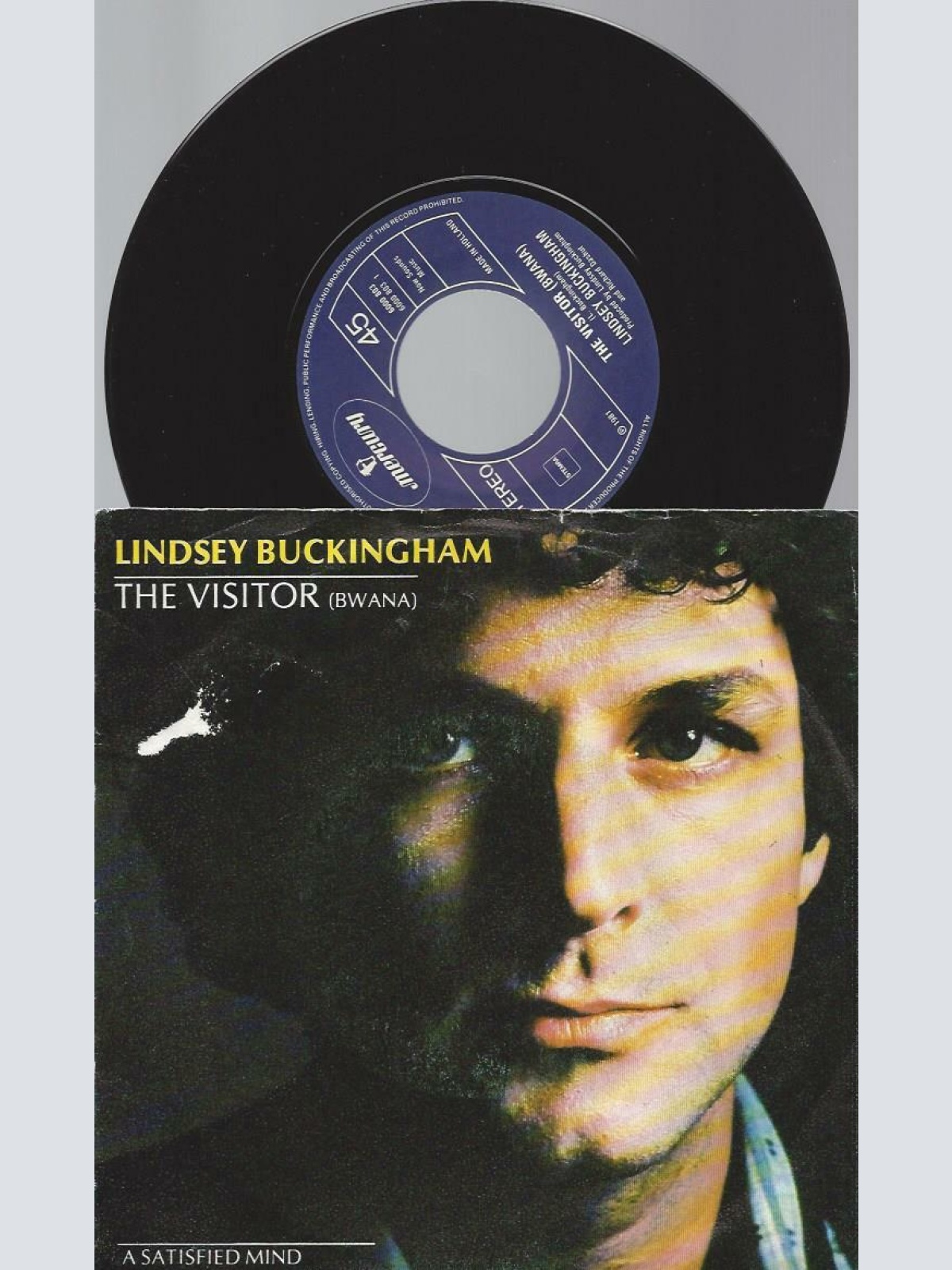 7"  Lindsey Buckingham  The Visitor