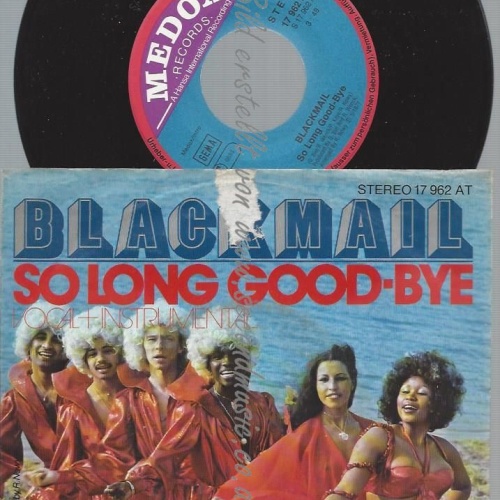 7"  Blackmail   So Long Good-Bye