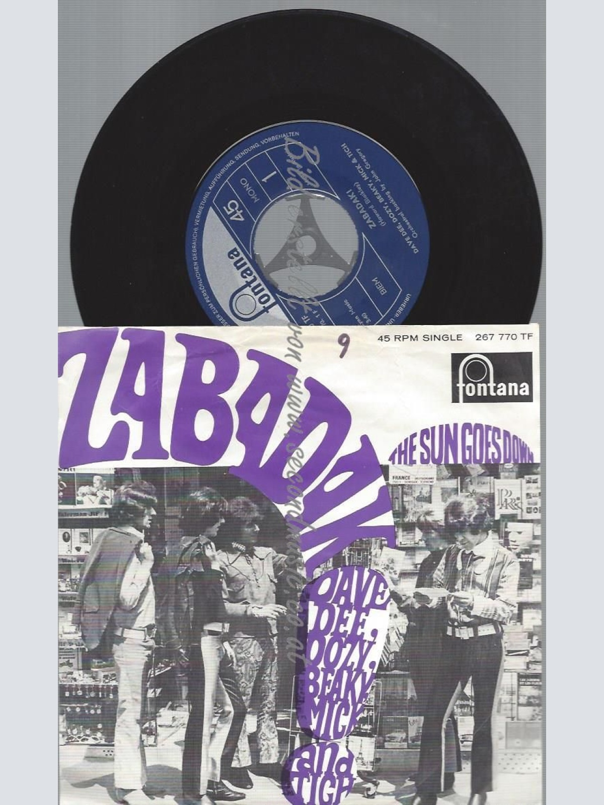 7"  Dave Dee, Dozy, Beaky, Mick & Tich  Zabadak!