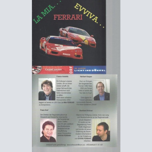 CD--LA MIA FERRARI // FRANCO ANDOLFO