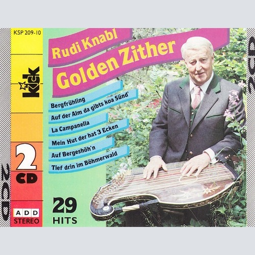 2xCD, Comp Rudi Knabl - Golden Zither