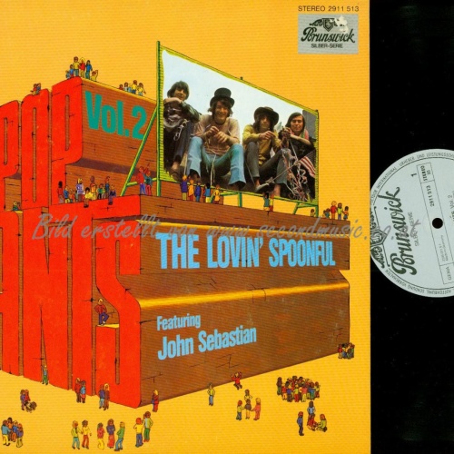 LP--THE LOVIN SPOONFUL  POP GIANTS VOL 2