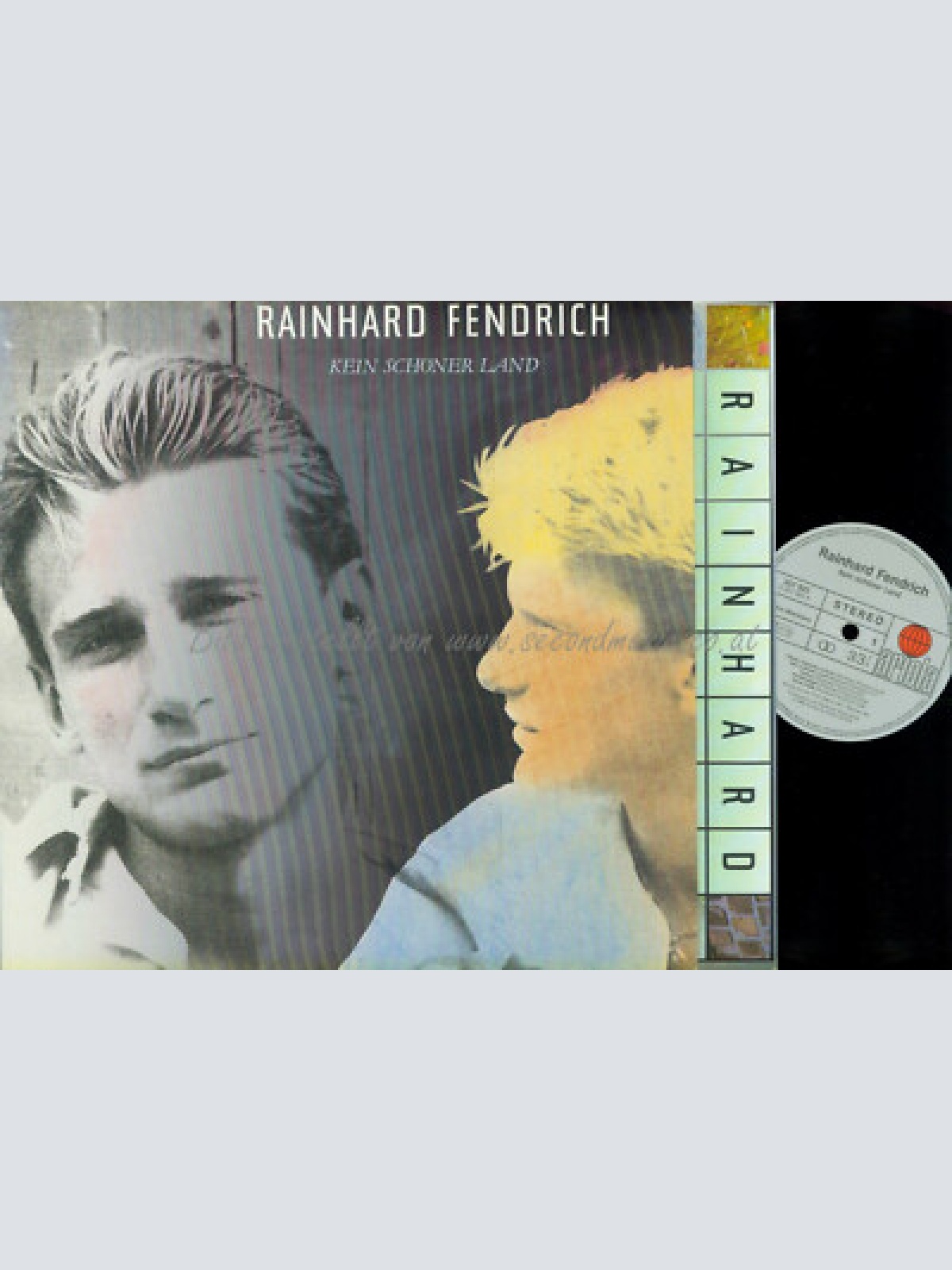 LP-- RAINHARD FENDRICH KEIN SCHÖNER LAND // OIS