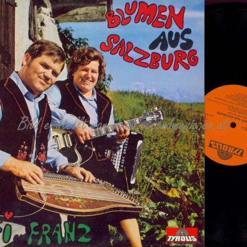 LP--BLUMEN AUS SALZBURG ELFI FRANZ