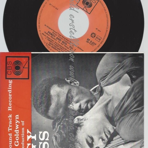 7"   George Gershwin  Porgy And Bess Vol. 1