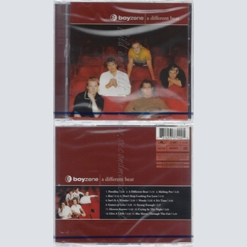 CD--NM-SEALED-BOYZONE -1996- - - -- A DIFFERENT BEAT