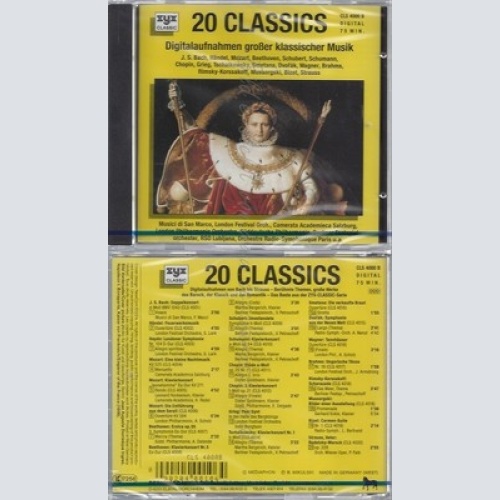 CD--NM-SEALED-BACH-HAENDEL-MOZART-BEETHOVEN, BACH -KOMPONIST-, HÄNDEL UND MOZAR