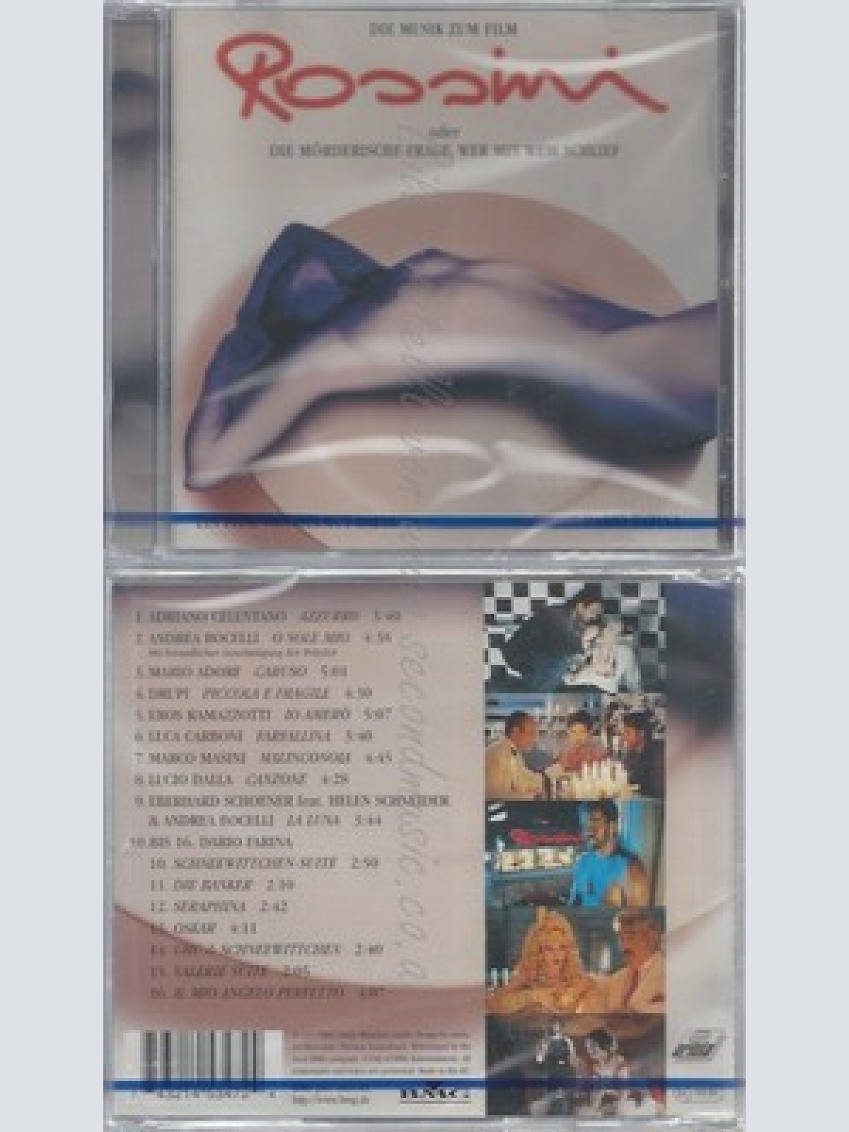 CD--NM-SEALED-ADRIANO CELENTANO, ANDREA BOCELLI, MARIO ADORF UND EROS RAMAZZOTT