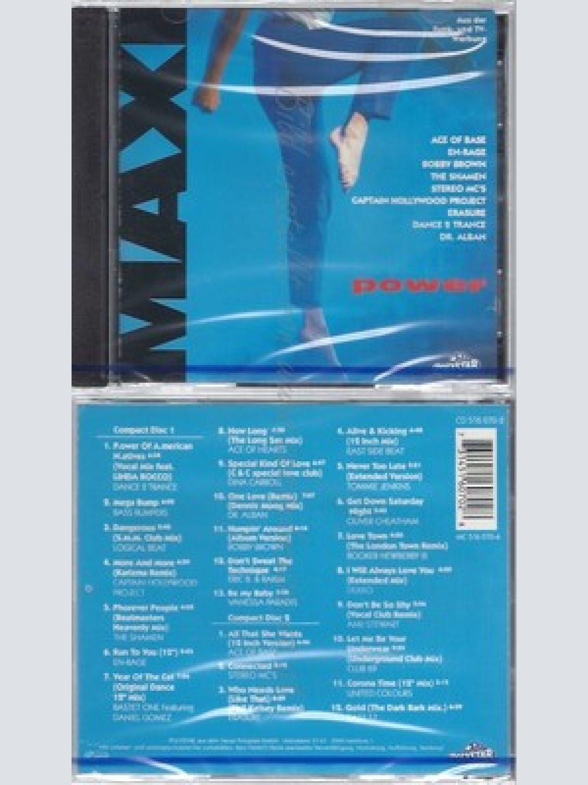 CD--NM-SEALED-DANCE 2 TRANCE, BASS BUMPERS, CAPTAIN HOLLYWOOD UND BOBBY BROWN -