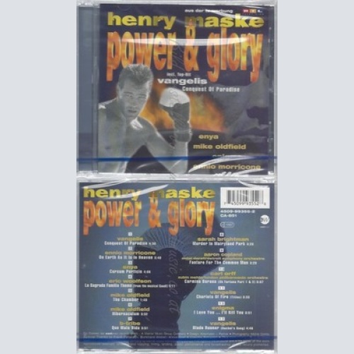 CD--NM-SEALED-ENRY MASKE / VARIOUS -1995- -- POWER&GLORY 1
