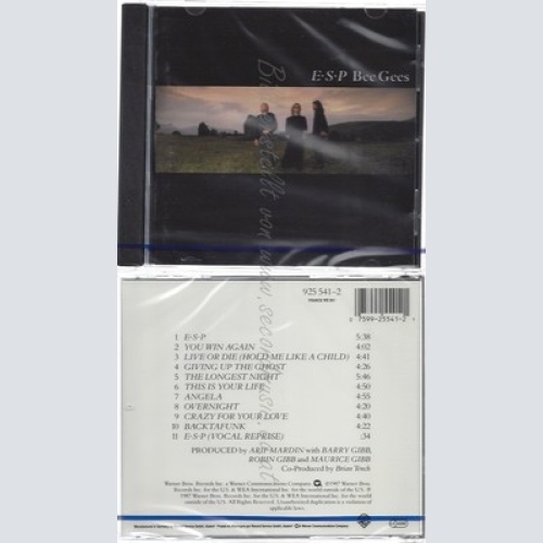 CD--NM-SEALED-BEE GEES -1987- -- E.S.P.