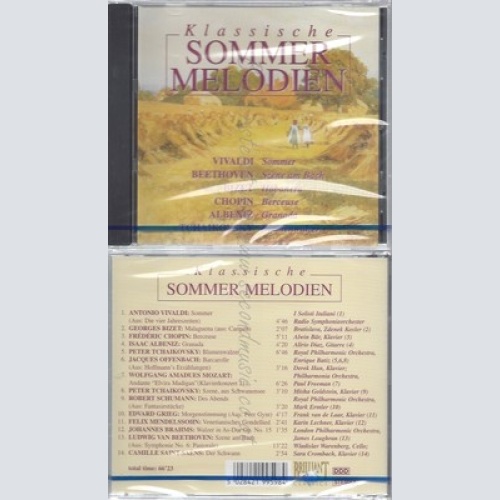 CD--NM-SEALED-FRANK VAN DE LAAR, ALWIN BÄR, ENRIQUE BATIZ -- KLASSISCHE SOMMERM