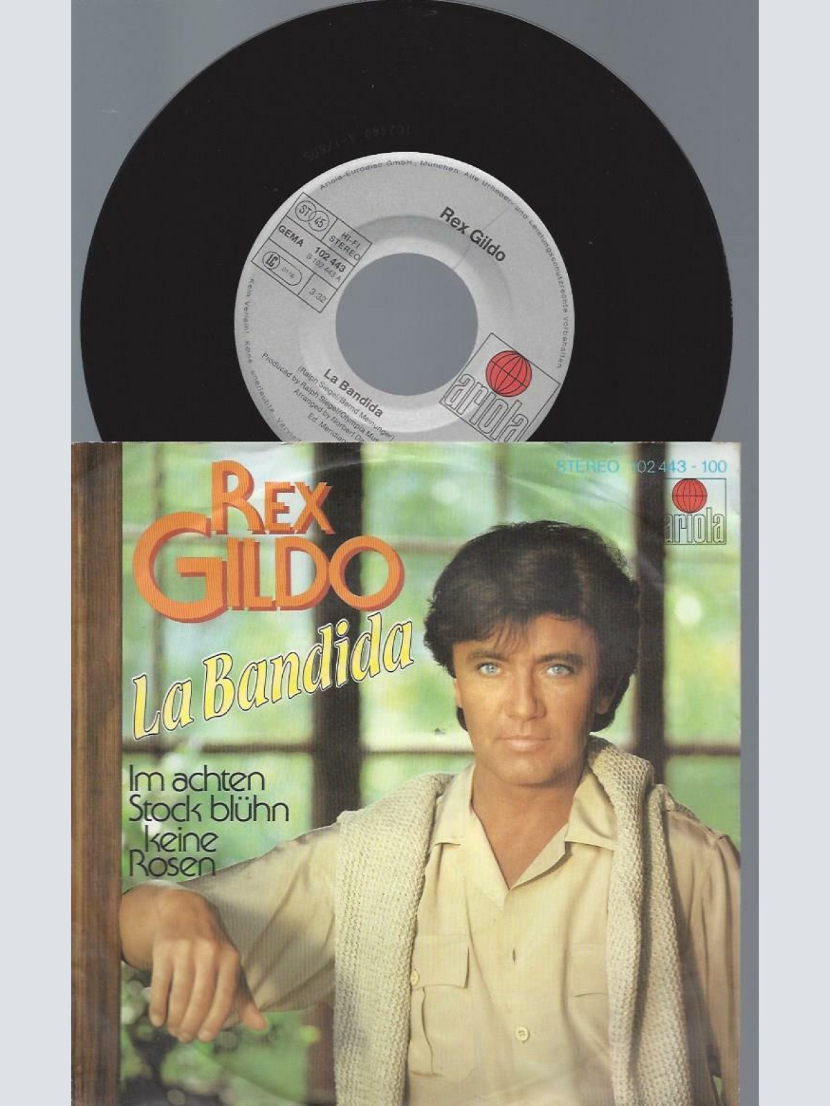 7"   Rex Gildo  La Bandida