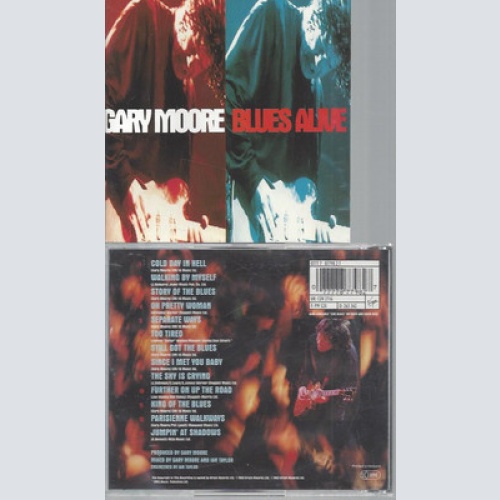 CD--GARY MOORE BLUES ALIVE