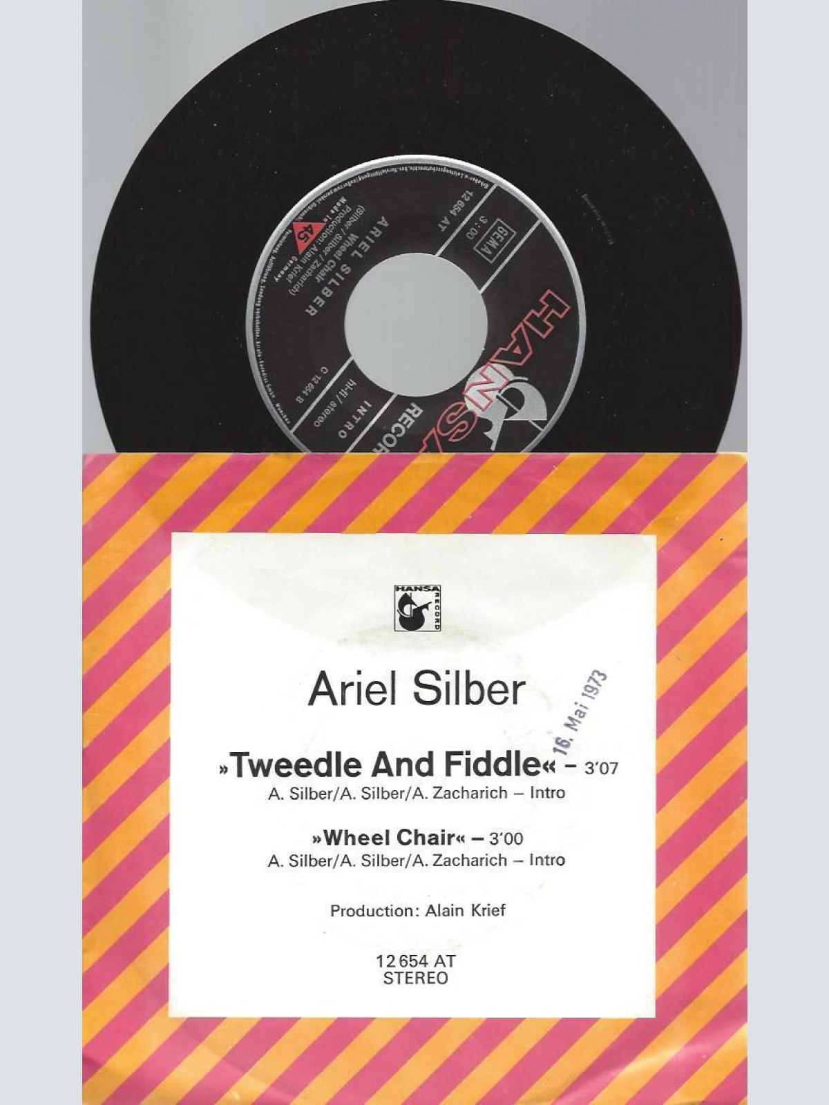 7"   Ariel Silber  Tweedle And Fiddle