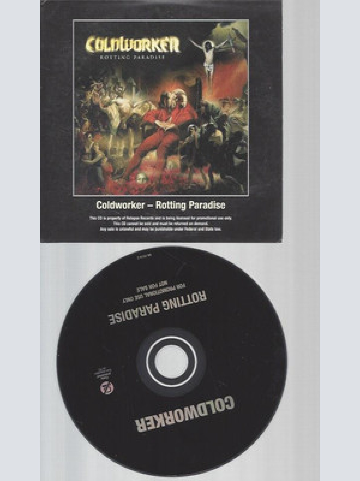 CD--COLDWORKER ROTTING PARADISE //PROMO