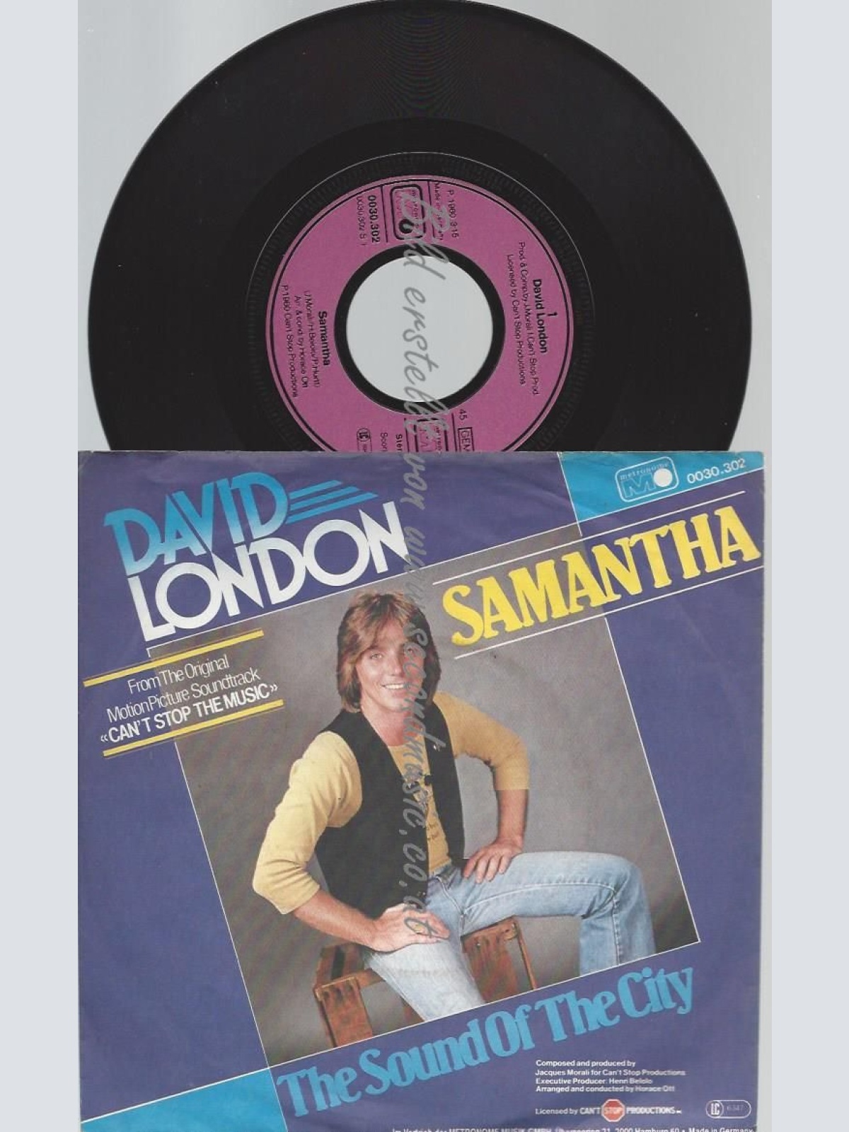 7"  David London – Samantha
