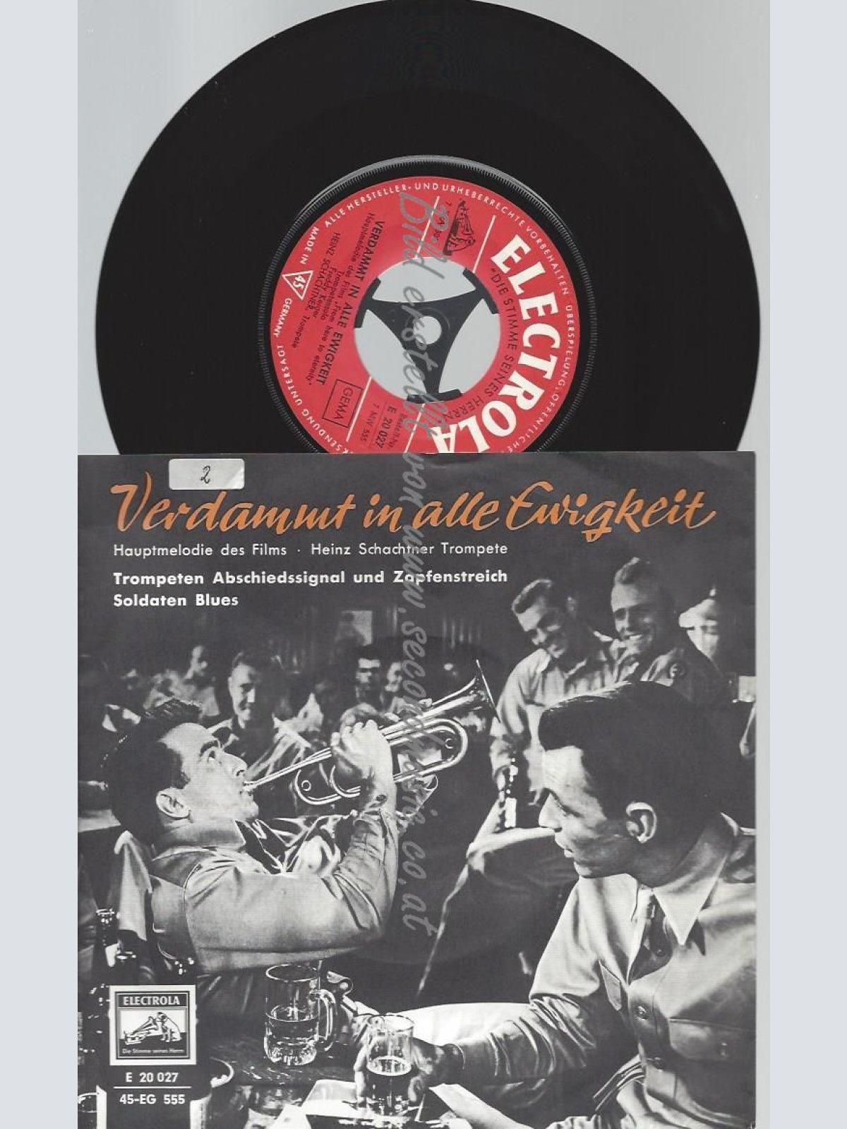 7"   Heinz Schachtner  Verdammt In Alle Ewigkeit