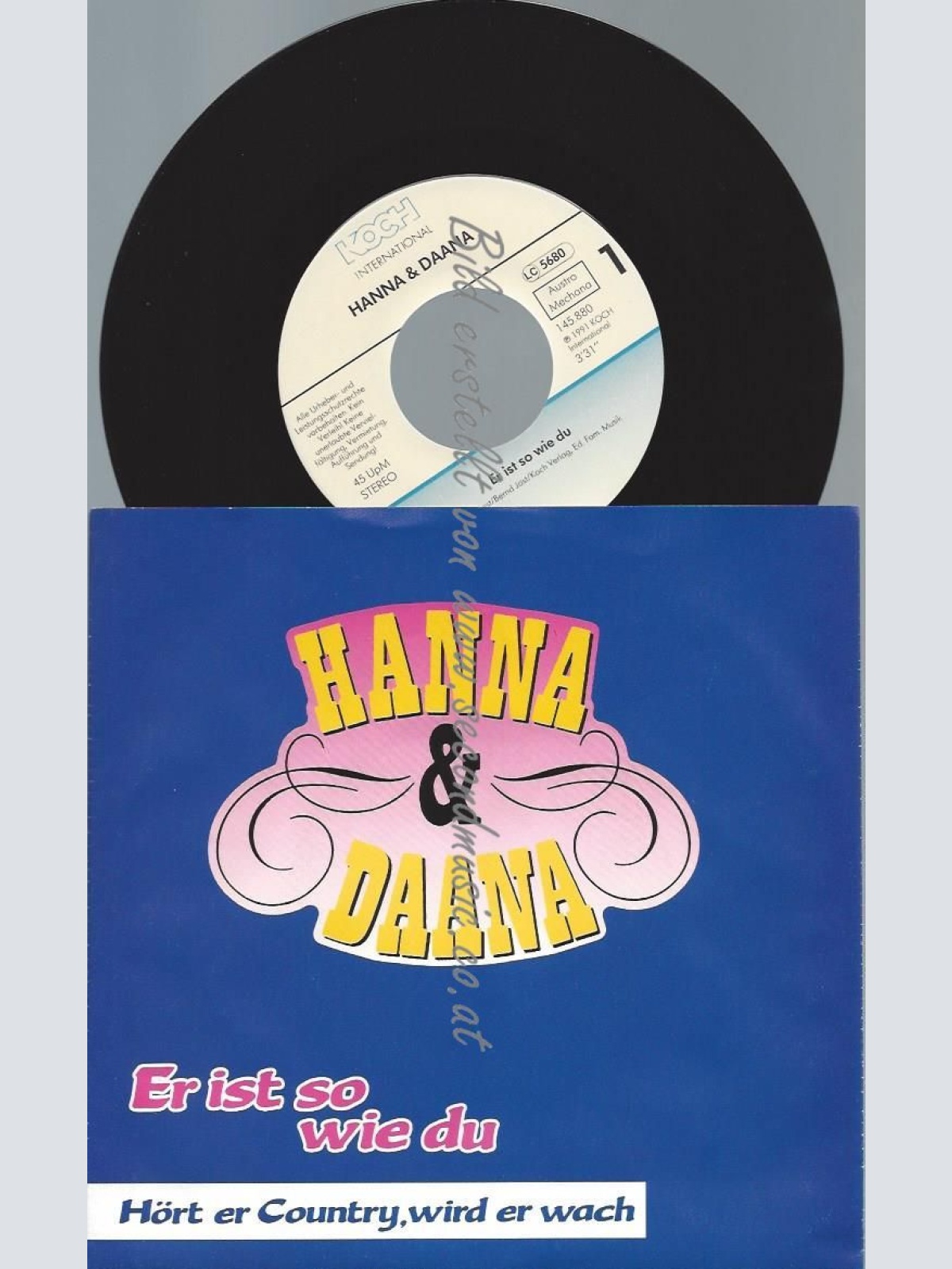 7" Hanna & Daana – Er Ist So Wie Du