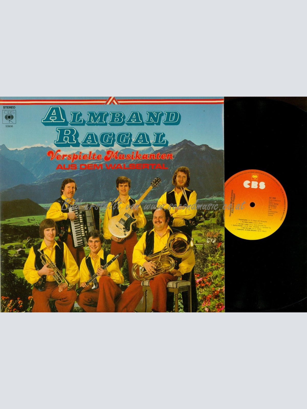 LP-ALMBAND RAGGAL VERSPIELTE MUSIKANTEN