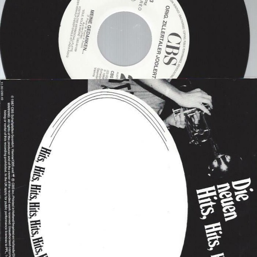 7"  Orig. Zillertaler Jodlertrio  --  Sole Sole- Engl ohne Flügl